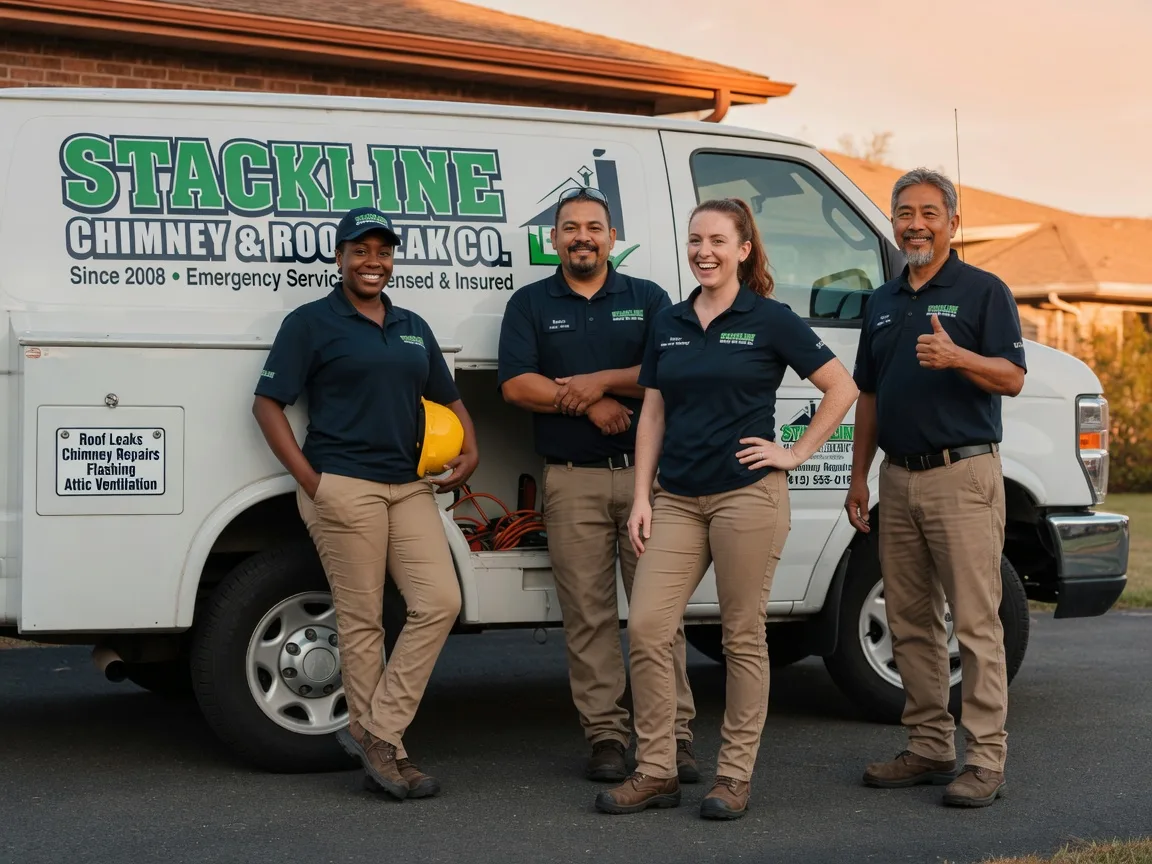 Chimney flashing repair company in Lexington, VA